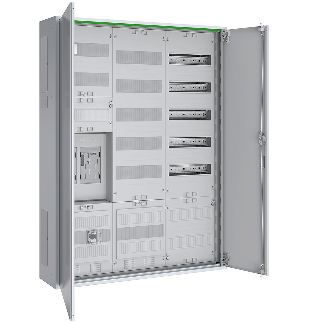 1St. ABN ABNRS307E1532 Komplettschrank Wärmepumpe eHZ 2Z 1V 1AP