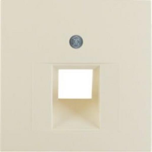 1St. Berker 14078982 Zentralstück für UAE Steckdose S.1 weiß, glänzend