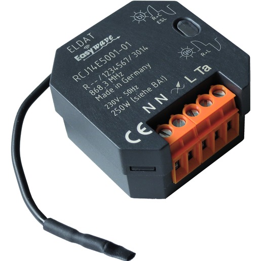 1St. Eldat RCJ14E5001-01-23K Funk-Empfänger Universaldimmer 1 Kanal IP40