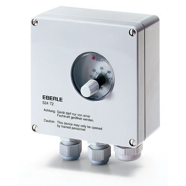 1St. Eberle 052472143094 Feuchtraumregler, AP-Montage -4020C, AC 230V, 1We, potential frei, 16A, IP 65 UTR 20