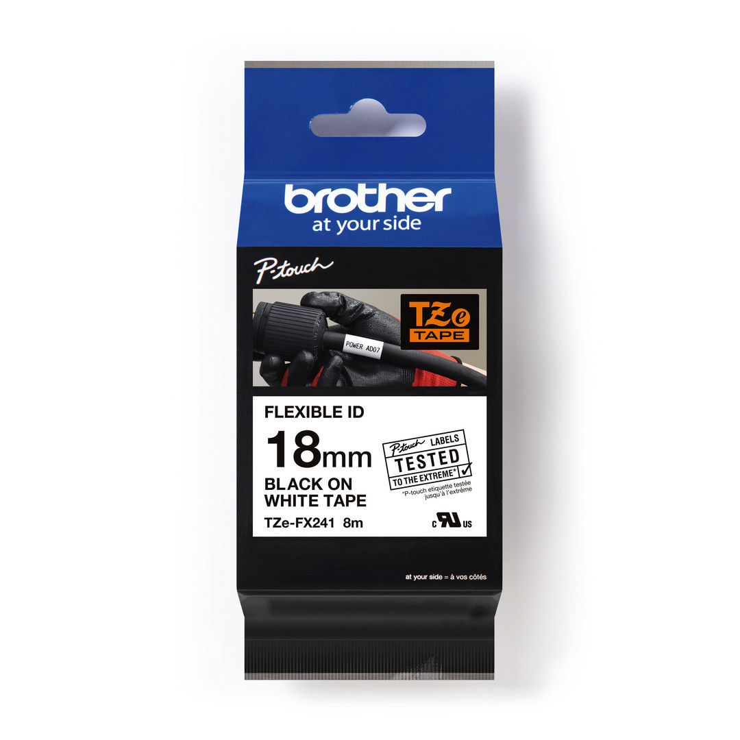 1St. Brother TZeFX241 Schriftbandkassette, TZe, laminiert