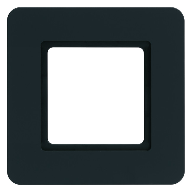 1St. Berker 10116106 Rahmen 1fach Q.7 für LED-Beleuchtung durch LED-Modul, anthrazit samt 1St. Berker 10116106 Rahmen 1fach Q.7 für LED-Beleuchtung durch LED-Modul, anthrazit samt