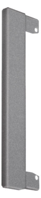 1St. Hager BR100WKVERZ Abschlussstück Wand-Blende BR 100 vz