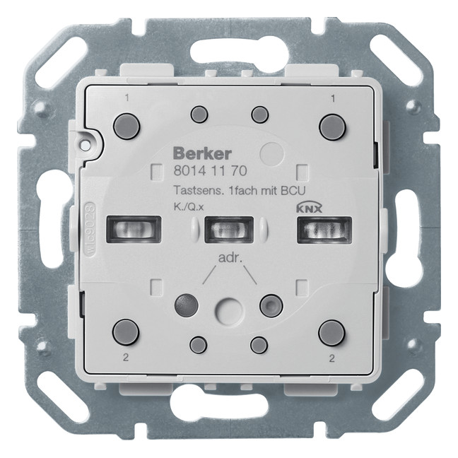 1St. Berker 80141170 Tastsensor-Modul 1fach mit integriertem Busankoppler KNX Q.x/K.x 1St. Berker 80141170 Tastsensor-Modul 1fach mit integriertem Busankoppler KNX Q.x/K.x