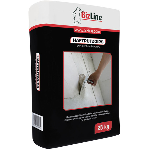 25Kg Bizline BIZ 740126 Haftputzgips 25 Kg Sack