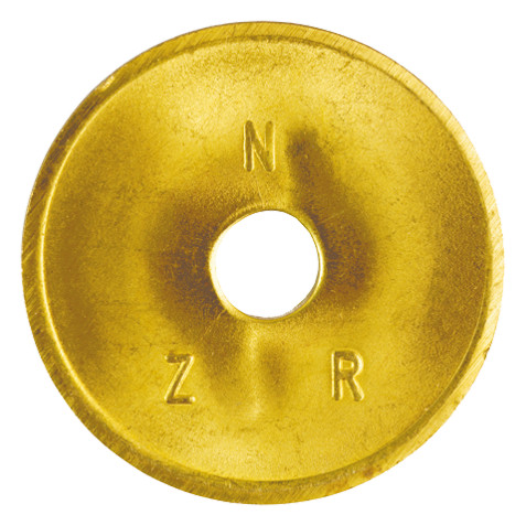 1St. NZR 2020 Standardwertmarke messing