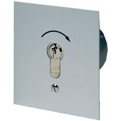 1St. Schlüsseltaster u.P. inkl. Zylinder Unterputz