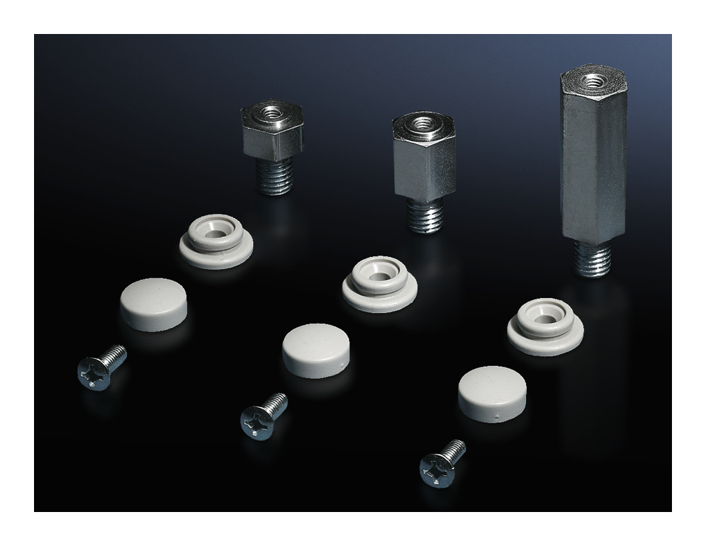 1St. Rittal DK 7967.000 Distanzstücke für TS Dachblech, M12, Höhe 50 mm, Preis per VPE, VPE = 7967000 1St. Rittal SZ 2423.000 Distanzstücke für Dach 20 mm, Preis per VPE, VPE = 4 Stück