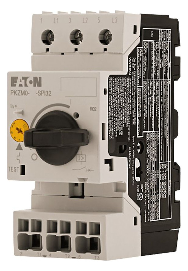 1St. Eaton PKZM0-20-SPI32 199201 Motorschutzschalter 9 kW 16-20 A Einspeiseseitig Schraubklemmen/Abgangsseitig Push-in-Klemmen, verwendbar für Motorstarterkombinationen Typ MSC…