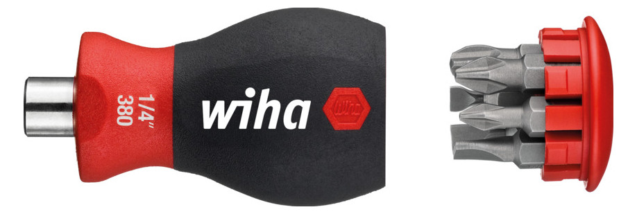 1St. Wiha 380101 3801 01 Stubby Bitmagaziner 6tlg
