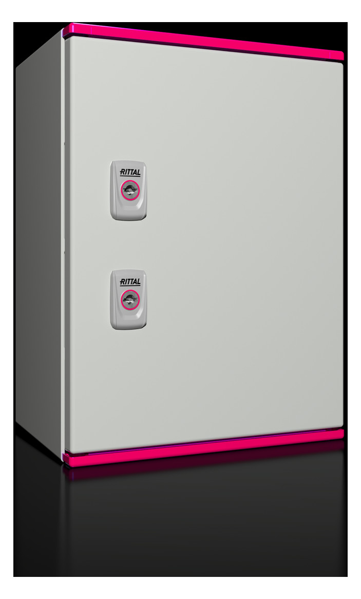 1St. Rittal AX 1434.000 AX Kompakt-Schaltschrank Kunststoff, BHT AX1434000  BHT: 300x400x200 mm