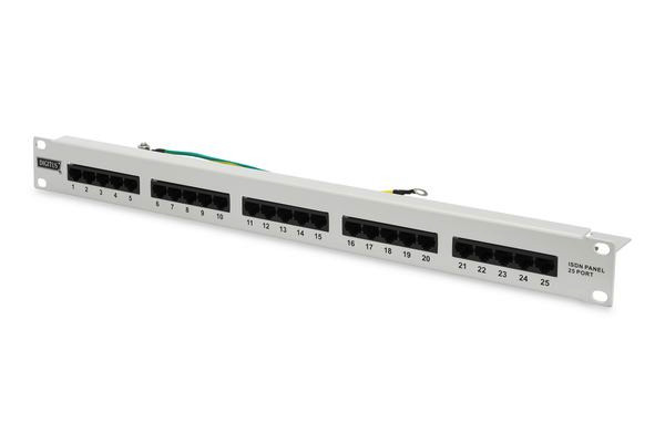1St. ASSMANN DN-91325-1 DIGITUS CAT 3 ISDN Patch Panel