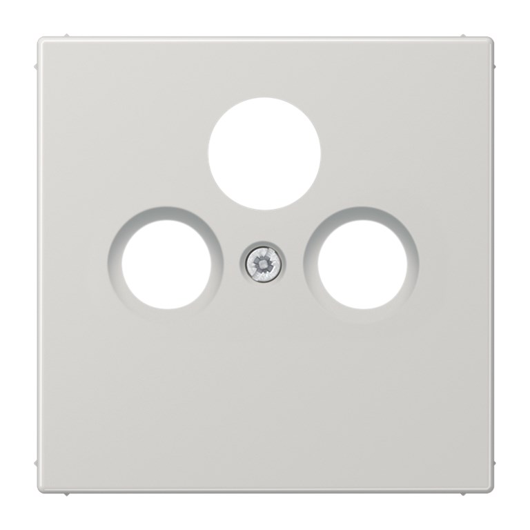 1St. Jung LS990SATLG Abdeckung Schraubbefestigung bruchsicher für SAT-TV-Steckdose LS 990 SAT LG