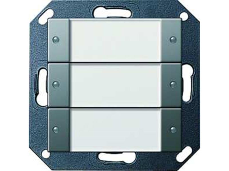 1St. Gira 2003100 Tastsensor 2 3fach 24V potentialfrei System 55 Klar Reinweiß