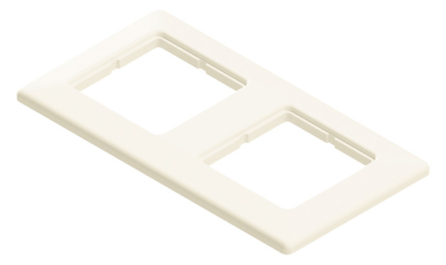 1St. Protec.Net PNABRW2 Abdeckrahmen 80x80, 2-fach 9010