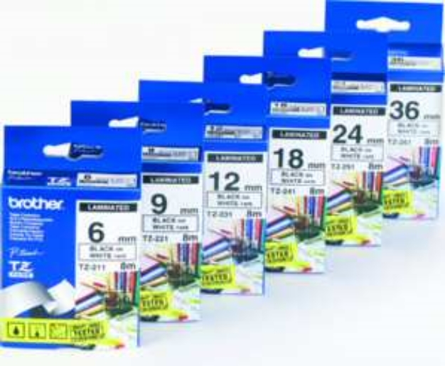 1St. Brother TZ-B31 TZEB31 BESCHRIFTUNGSBAND 12MM