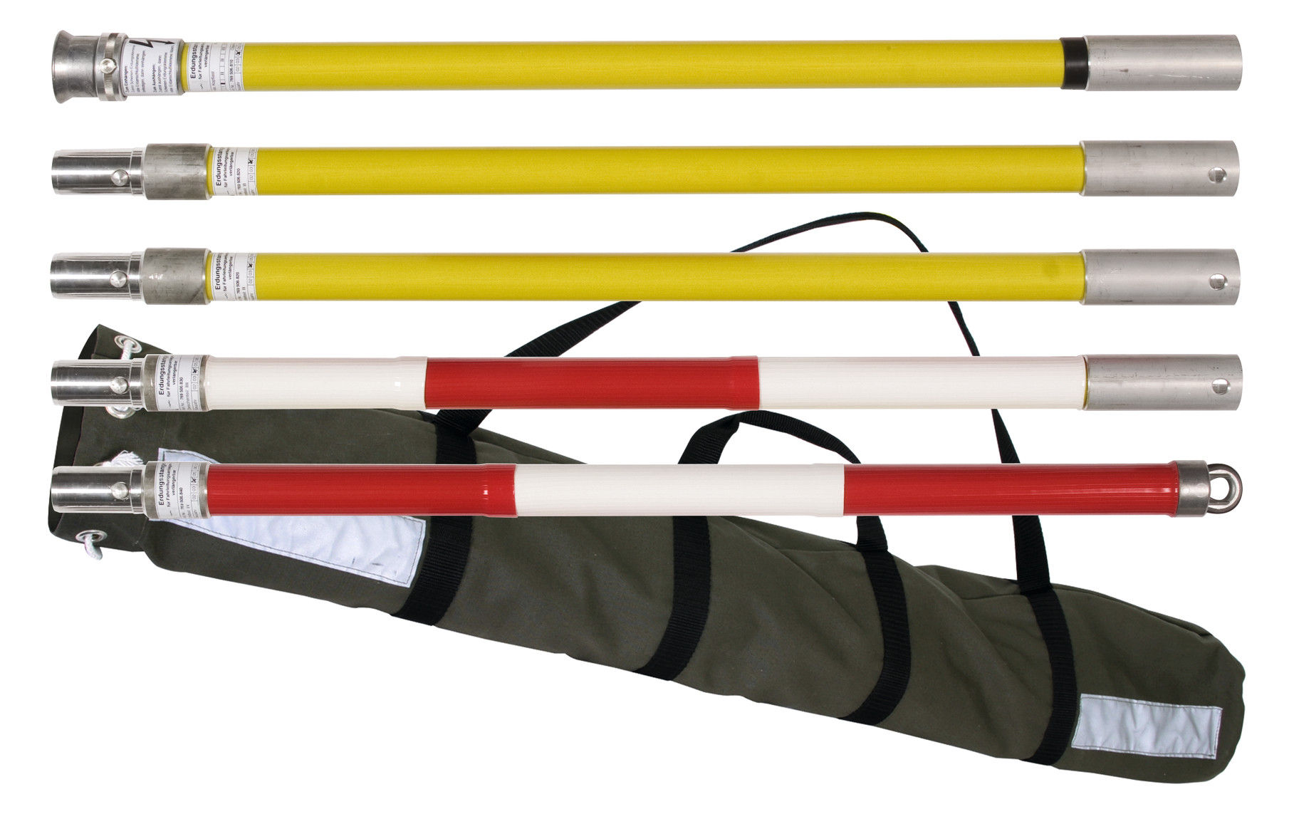 1St. DEHN 769515 Erdungsstange 6-teilig f. SQL L 4855mm