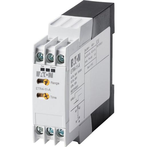 1St. Eaton ETR4-11-A 031882 Zeitrelais, 1W, 0,05s-100h, 24-240V50/60Hz, 24-240VDC, ansprechverzögerung