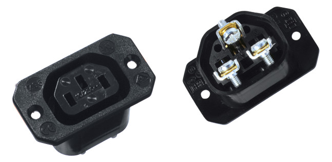 1St. Bachmann 917.171 Kaltgerätedose 70 C sw