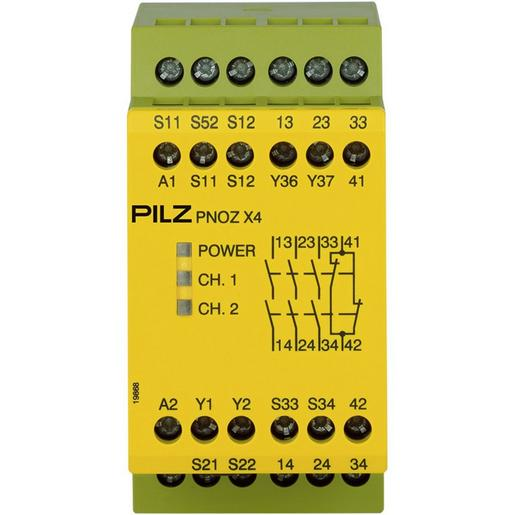 1St. PILZ 774730 PNOZ X4 24VDC 3n/o 1n/c,Inhalt:1Stück