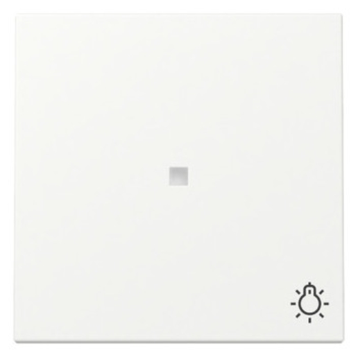 1St. Gira 367427 Wippe Kontrollfenster + Symbol Licht System 55 reinweiß seidenmatt