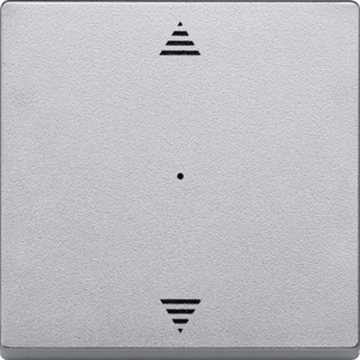 1St. Merten MEG5215-0460 Wippe für Taster-Modul 1fach (Pfeile Auf/Ab) aluminium, System M * PlusLink