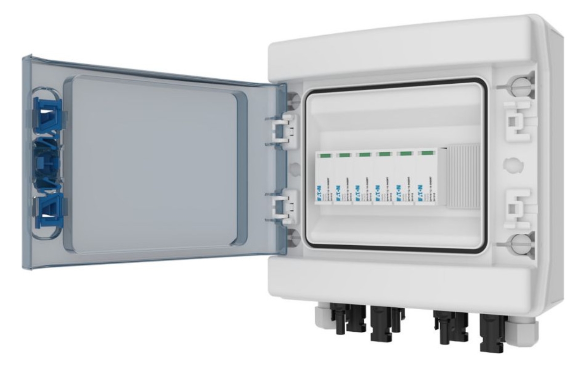 1St. Eaton IKA-SOL20-X22-T12-1/8-MC4-B PV Stringbox
