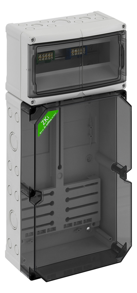1St. Spelsberg Zählergehäuse ZKi 11-f m.transp.Deckel P65 250x520xmax 74901501