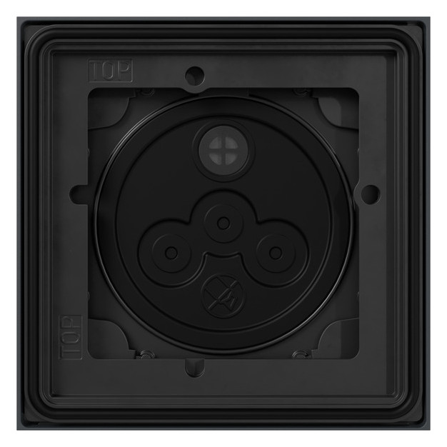 1St. Gira Gehäuse 1f flächenbündig 551100 System 106