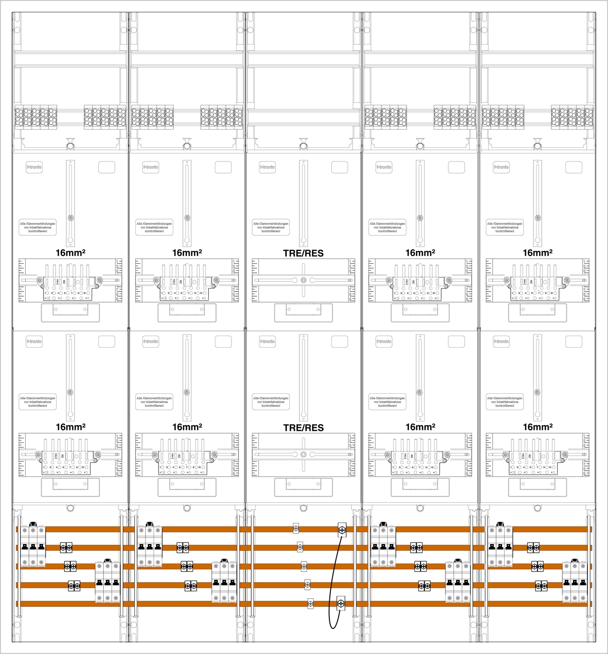 1St. F-Tronic ZL452-3-L116-40 ZL452-3-L116-40 - 8Z2R, mit ABB Vorautomaten 7199085