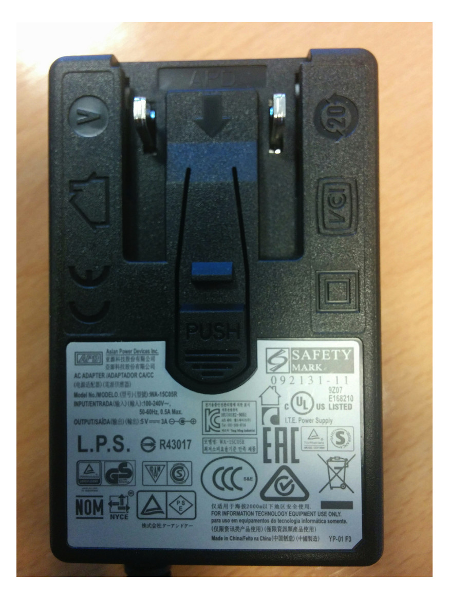 1St. D-Link PSM-12V-38-B 12V 3A Steckernetzteil Multi schwarz