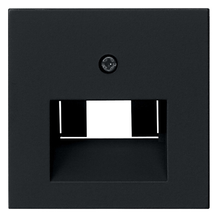 1St. Gira 0270005 Abd. UAE/IAE + Netzwerk System 55 Schwarz matt