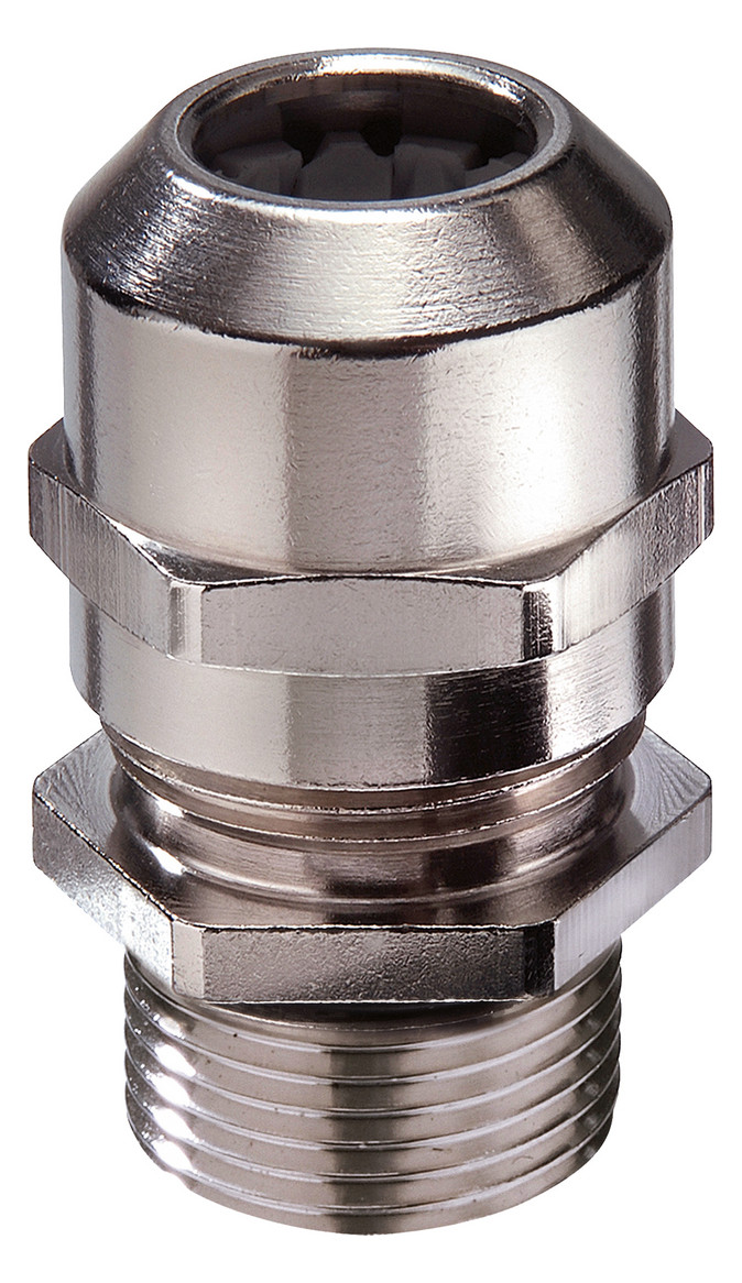 1St. Wiska 10065011 Messingkabelverschraubung M25 EMSKV-L 25