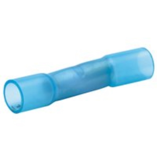 100St. Klauke 680WS Stossverbinder mit Wärmeschrumpfisolierung,isoliert,1,5qmm-2,5qmm,E-C