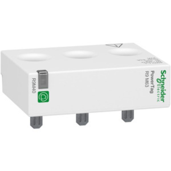 1St. Schneider Electric R9M40 PowerTag Resi9 M63, 3P, Einbau oben oder unten, Verbindung mit Wiser Gateway
