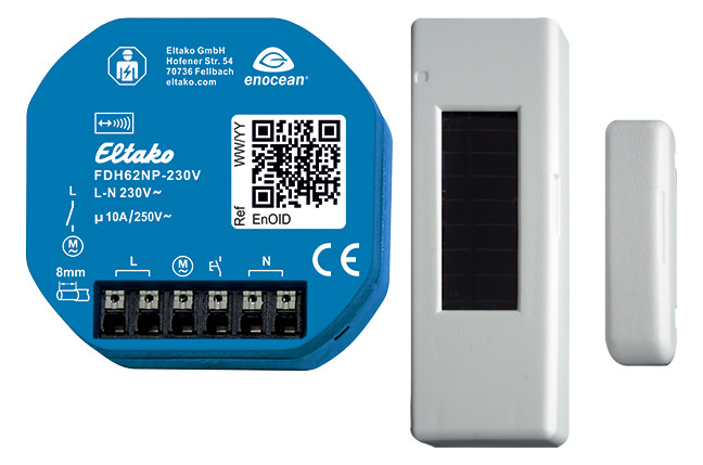 1St. Eltako FDH62NP-230V+FTKB-rw Funk-Dunstabzugshauben-Steuerung