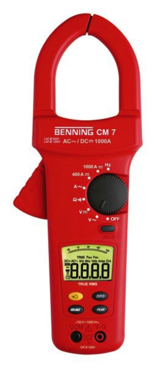 1St. Benning Digital-Stromz.-Multim. 044059 CM7 mit Echt-Effektivwertmessung