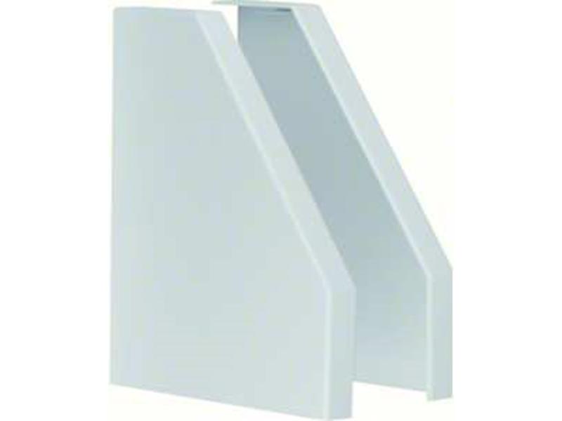 1St. Hager L23207035 Endstück Paar zu RK 230x190 lichtgrau