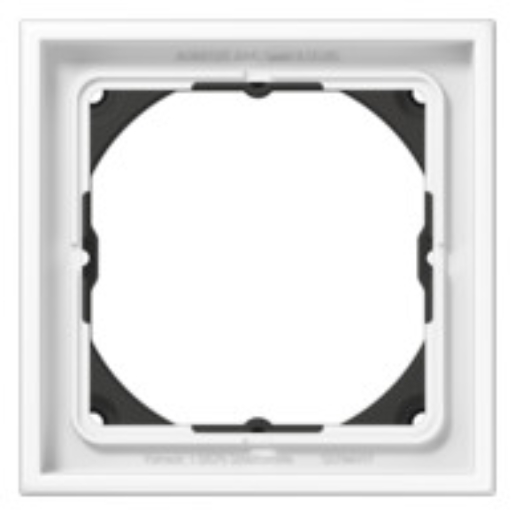 1St. Jung LS 981 HBF WW Rahmen 28 mm Aufbauhöhe 1fach, senkrecht