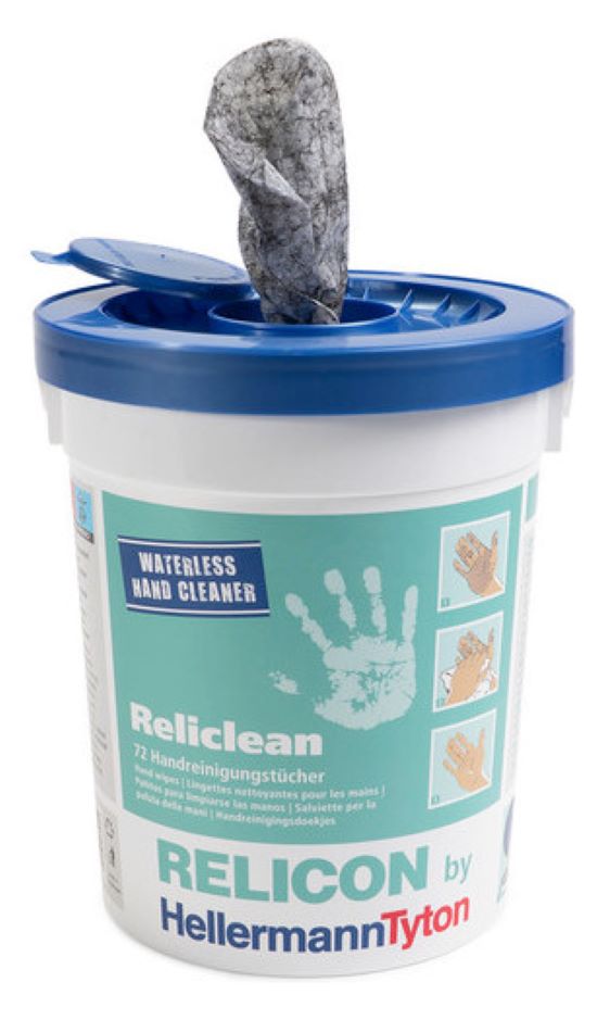 1St. HellermannTyton 435-01603 Reinigungstuch Eimer