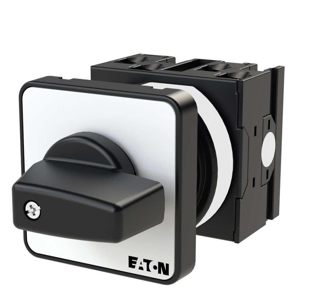 1St. Eaton 067327 Stufenschalter, T0, 20 A, Einbau, 2 Baueinheit(en), Kontakte: 4, 45 , rastend, mit 0-Stellung, 0-4, Abwicklungsnummer 8242 T0-2-8242/E