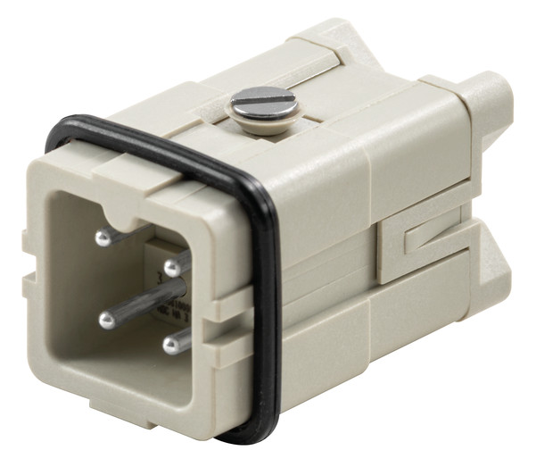 1St. Weidmüller 1498100000 Kontakteinsatz, Stift, 400V, 16A, Polzahl: 3, Schraubanschluss, Baugröße: 1 HDC HA 3 MS 1St. Weidmüller 1498100000 Kontakteinsatz, Stift, 400V, 16A, Polzahl: 3, Schraubanschluss, Baugröße: 1 HDC HA 3 MS