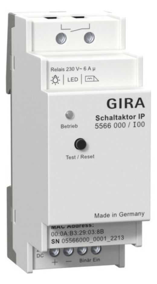 1St. Gira 5566000 Schaltaktor IP Türkommunikationssystem