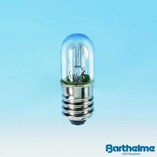 1St. Barthelme 00212203 Kleinröhrenlampe KRL 10x28mm, E10, 220-260V, 3W