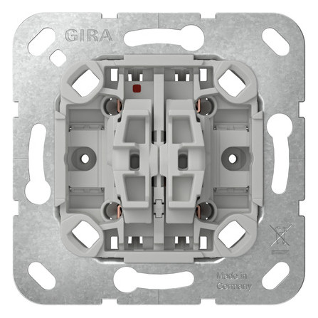 1St. Gira 387900 Wipp-Jal.schalter o.Kr. Einsatz