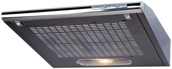 1St. AMICA UH 17010-4 E Unterbauhaube, 60 cm, Edelstahlfront, ma