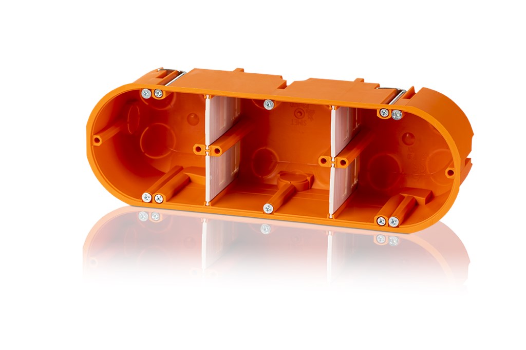 1St. F-Tronic HW30 Hohlwandgerätedose massiv 3 fach, d= 68, t=60mm 7350063 * Hohlwandschalterdose Hohlwanddose 1St. F-Tronic HW30 Hohlwandgerätedose massiv 3 fach, d= 68, t=60mm 7350063 * Hohlwandschalterdose Hohlwanddose...