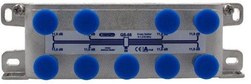 1St. Brauntelecom QS08 F-8-fach Verteiler 5-1.218 MHz
