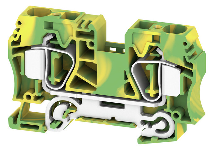 25St. Weidmüller ZPE 16 Erdungsklemme, 16 mm2, Zugfederanschluss