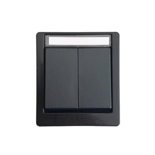 1St. NAQUAAPSESSW.1 Serienschalter, IP55, schwarz